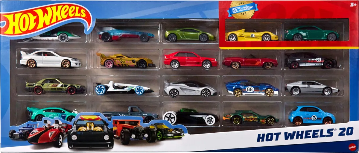 Hot Wheels Toy Cars 20-Pack