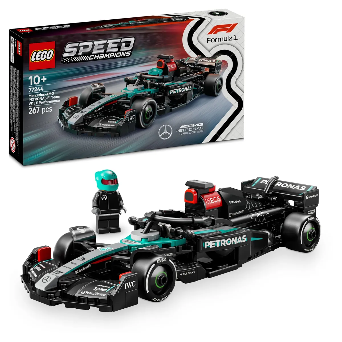 LEGO Speed Champions Mercedes-AMG F1 W15 Race Car Toy