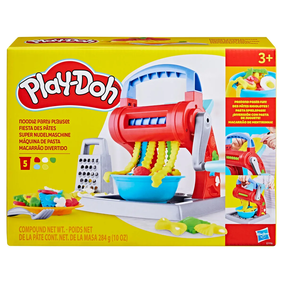 Play-Doh Kitchen Creations Noodle Party Playset for Children Aged 3