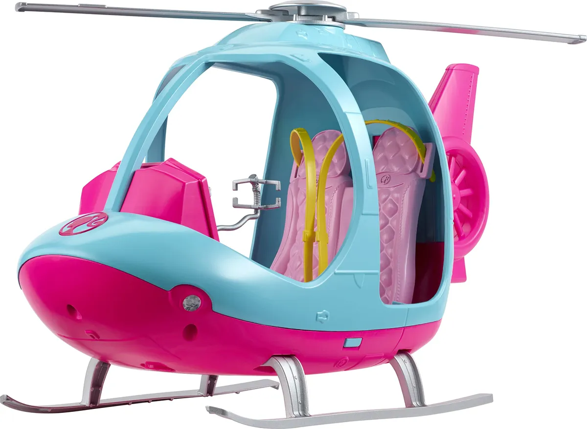 Barbie Helicopter, Pink and Blue