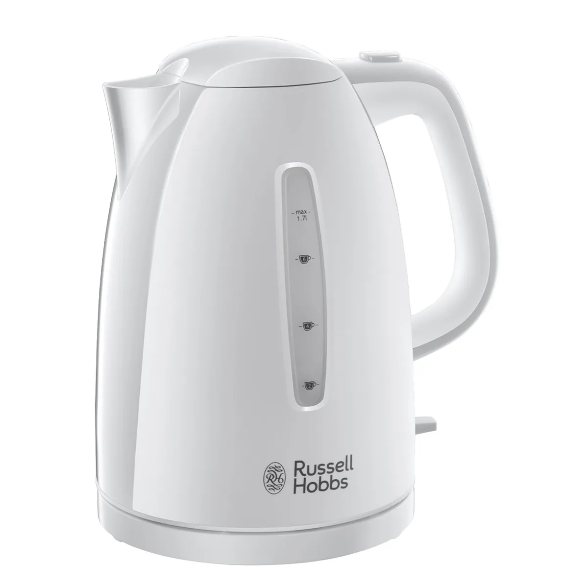 Russell Hobbs Textures Electric 1.7L Cordless Kettle - White