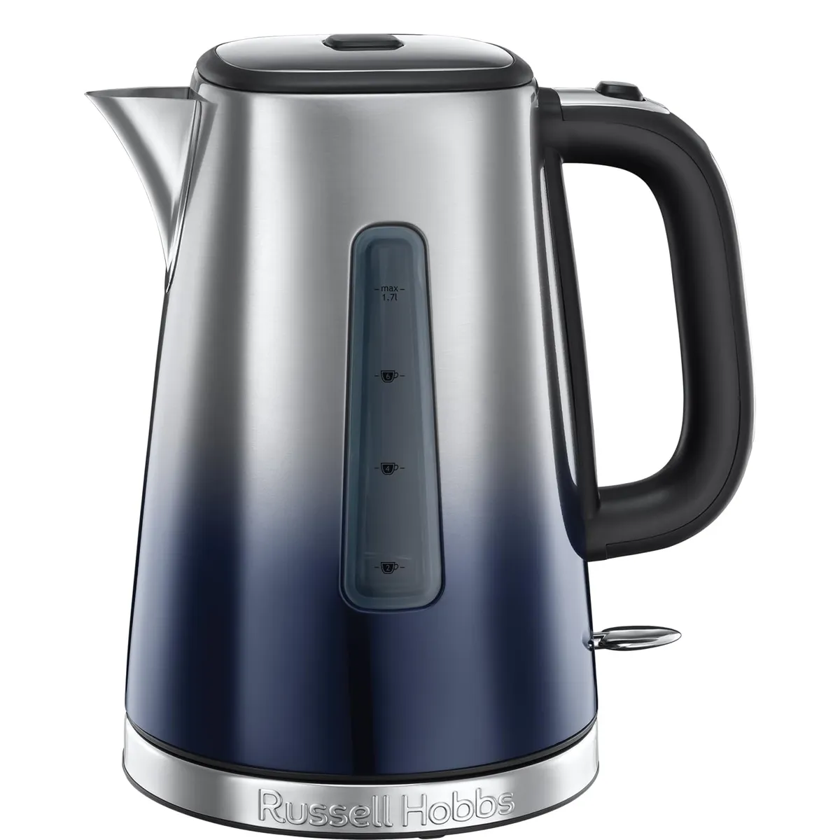 Russell Hobbs Eclipse Stainless Steel & Midnight Blue Ombre 1.7L