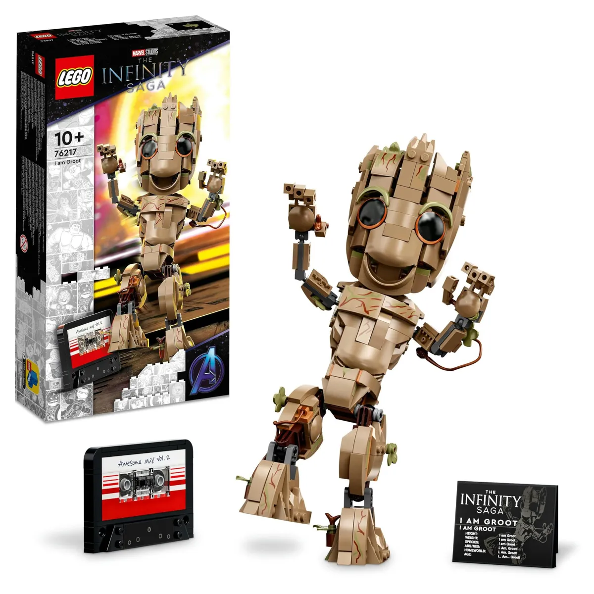 LEGO Marvel I am Groot Building Toy