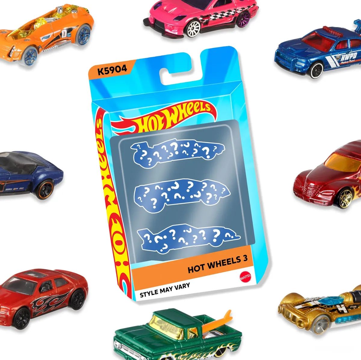 Hot Wheels 3-Pack (Styles May Vary)