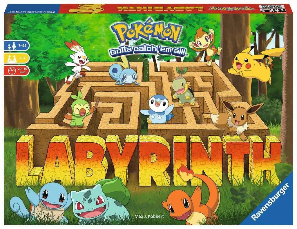 Ravensburger Pokémon Labyrinth - Moving Maze Family Board Game