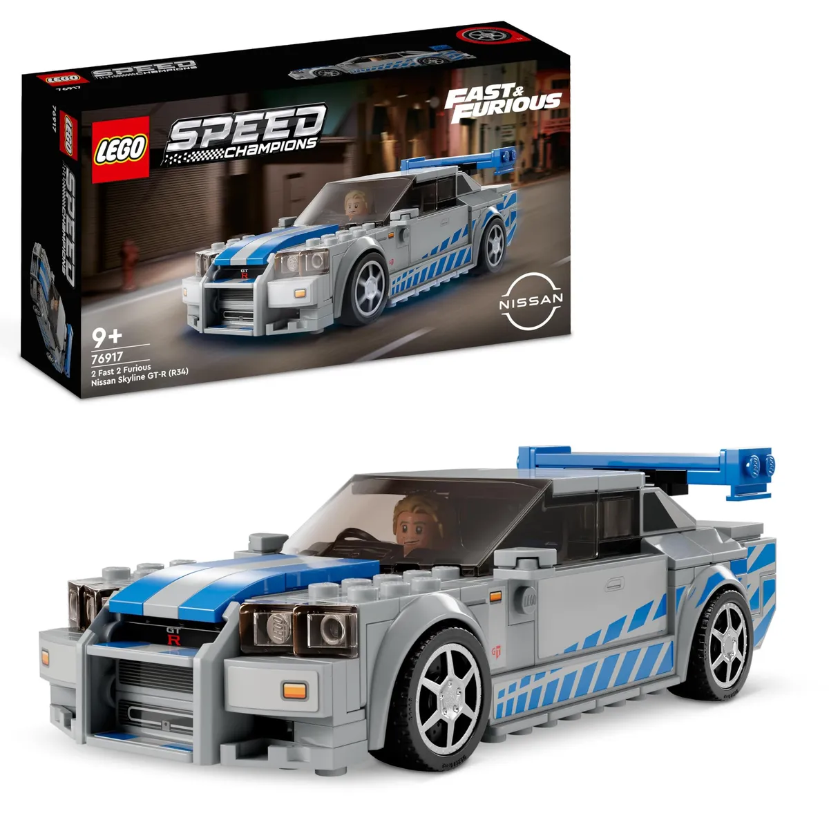 LEGO Speed Champions 2 Fast 2 Furious Nissan Skyline GT-R