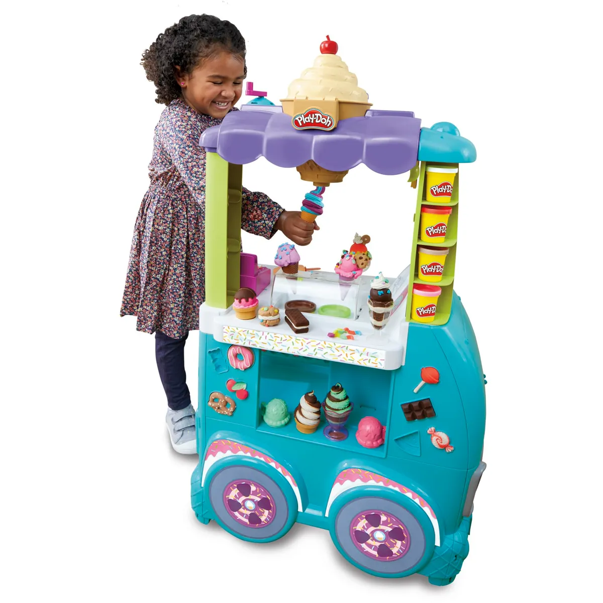 Play-Doh Kitchen Creations Ultimate Ice Cream Truck Playset