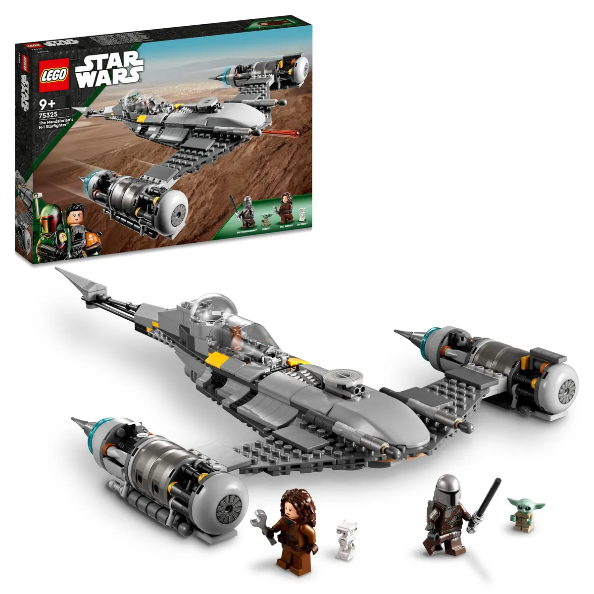 LEGO Star Wars The Mandalorian's N-1 Starfighter Building Toy