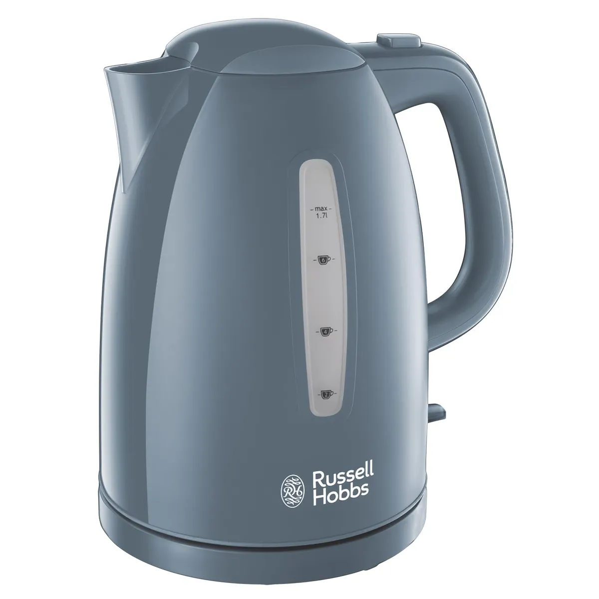 Russell Hobbs Textures Electric 1.7L Cordless Kettle - Grey