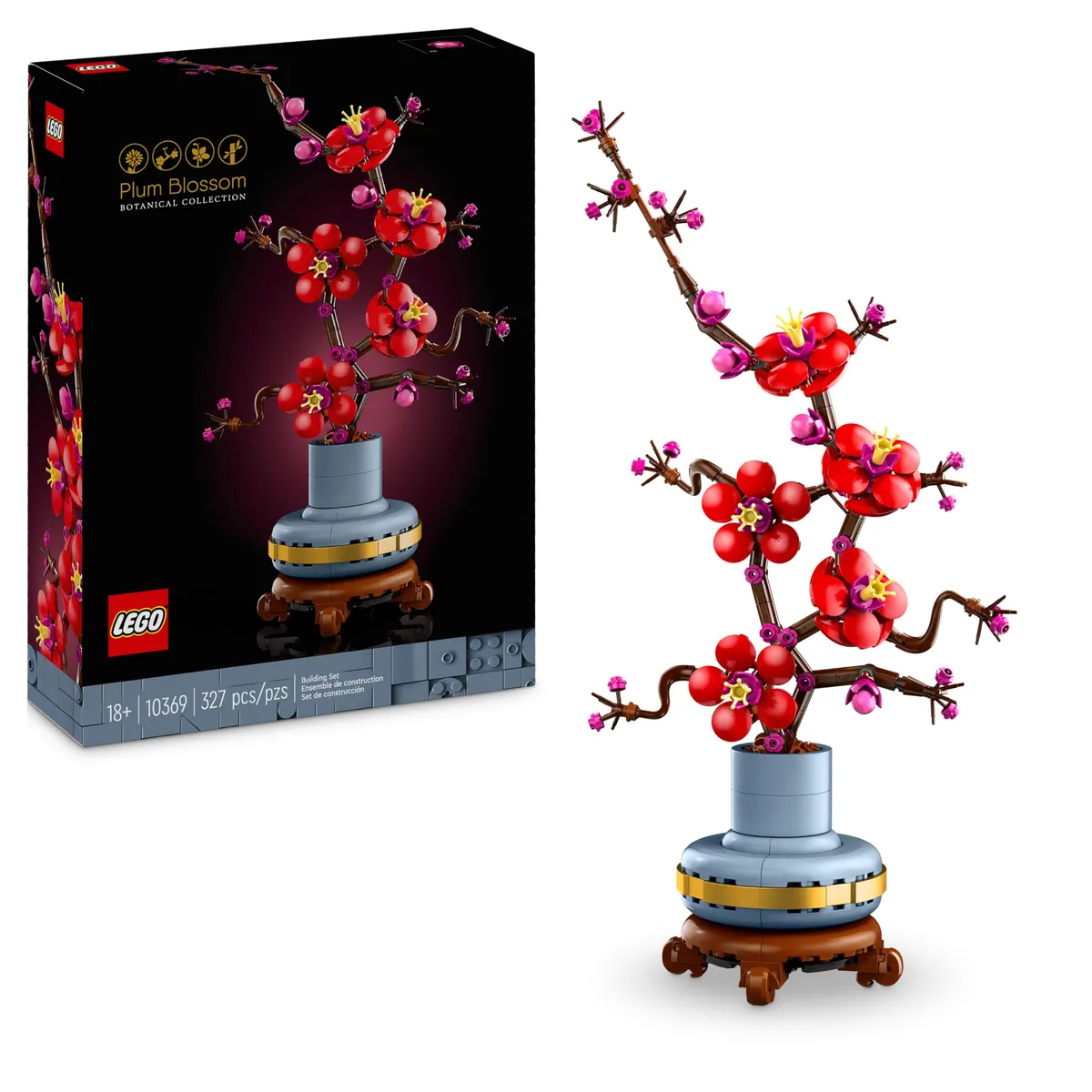 LEGO Botanicals Plum Blossom Set For Adults