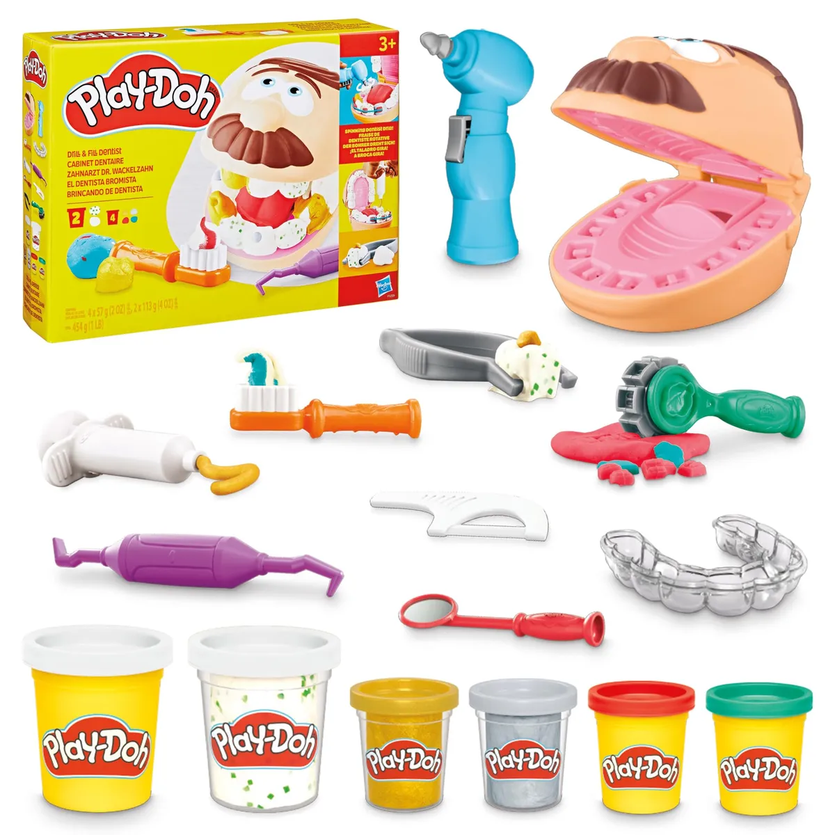 Play-Doh Drill 'n Fill Dentist Toy for Toddlers