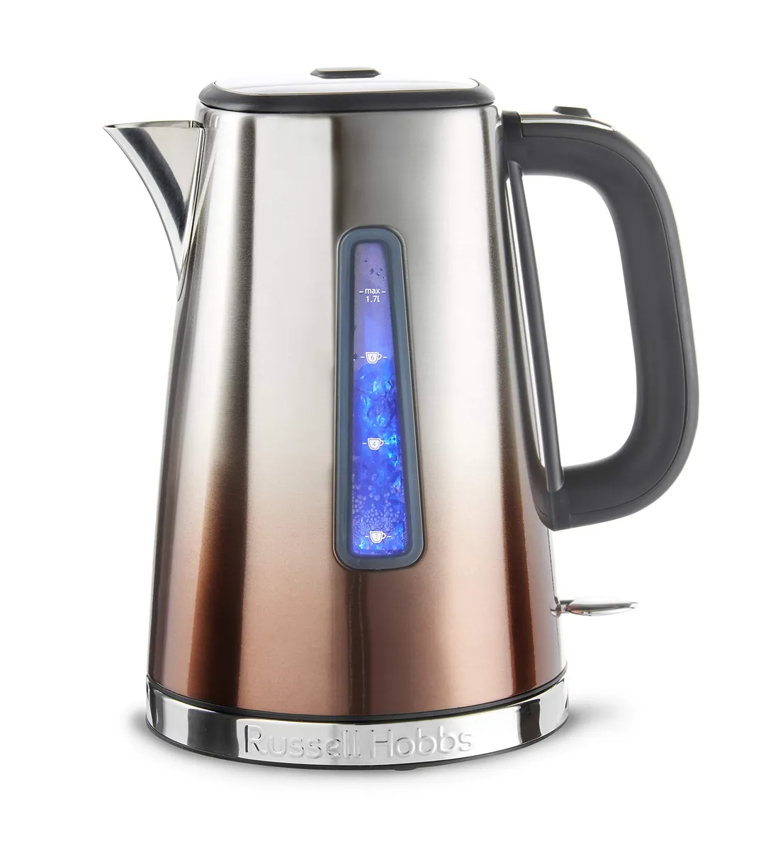 Russell Hobbs Eclipse Stainless Steel & Copper Sunset Ombre 1.7L
